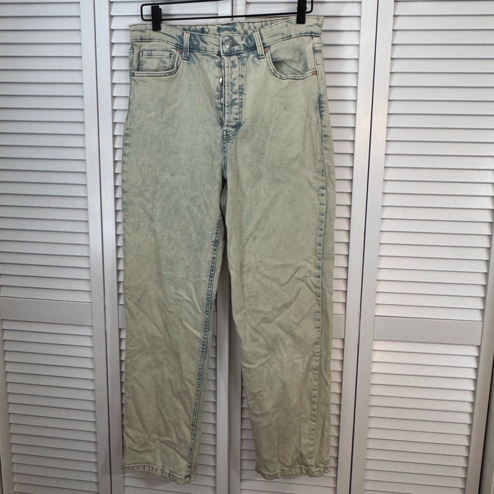 Wild Fable Distressed Pants - High Rise, Straight Leg